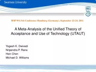 A Meta-Analysis of the Unified Theory of Acceptance and Use of Technology (UTAUT)