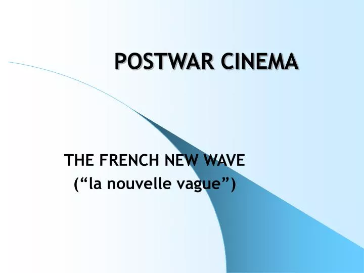postwar cinema