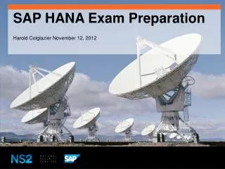SAP HANA Exam Preparation