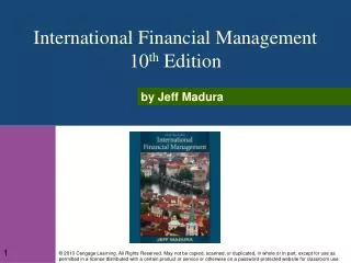 International Financial Markets