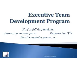 Executive Team Development Program