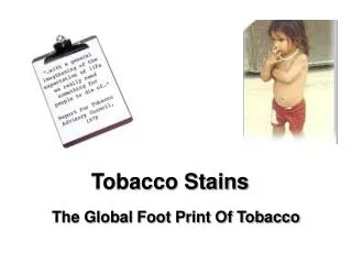 Tobacco Stains