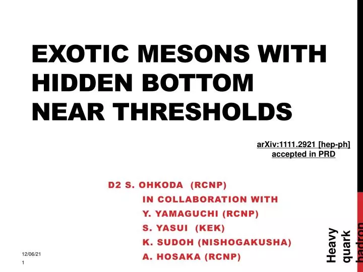 exotic mesons with hidden bottom near thresholds