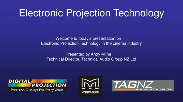 electronic projection technology