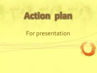 Action plan