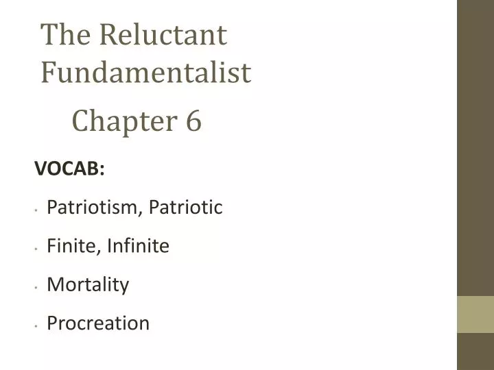 the reluctant fundamentalist