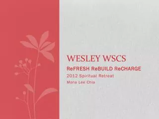 Wesley WSCS