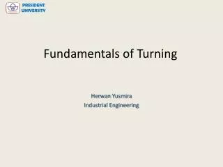 Fundamentals of Turning