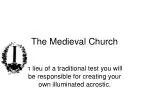 The Medieval Church