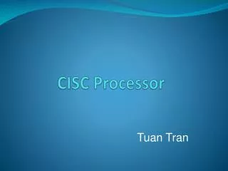 CISC Processor