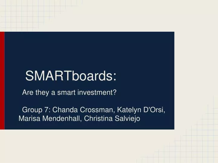 smartboards