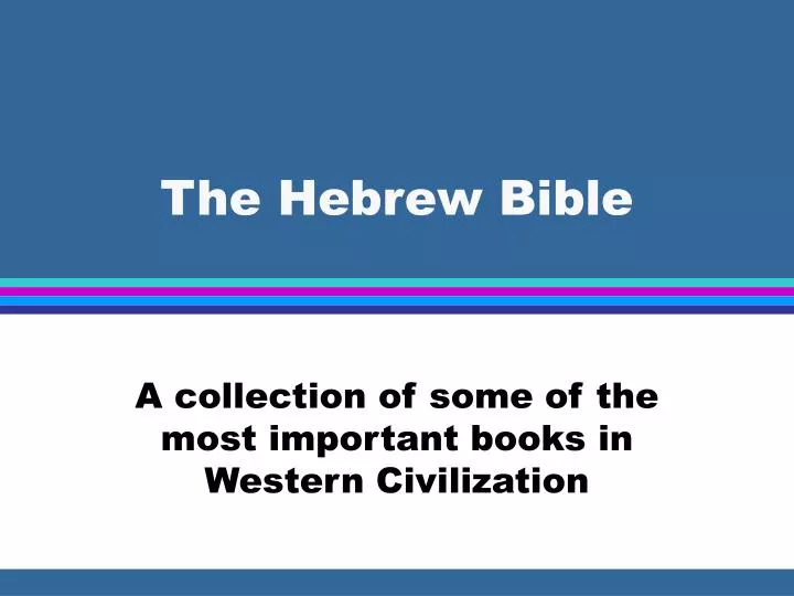 the hebrew bible