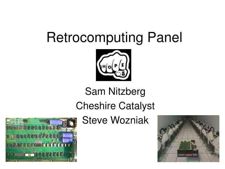 retrocomputing panel