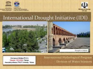 International Drought Initiative (IDI)