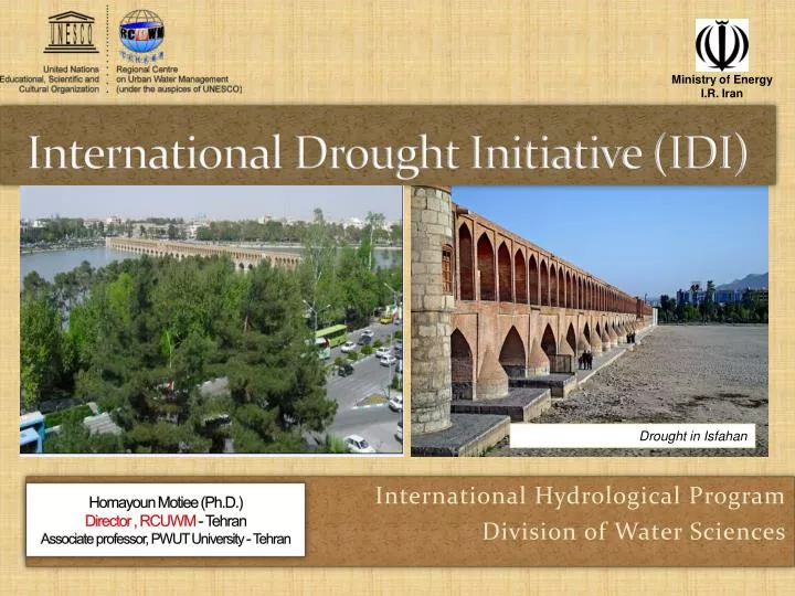 international drought initiative idi