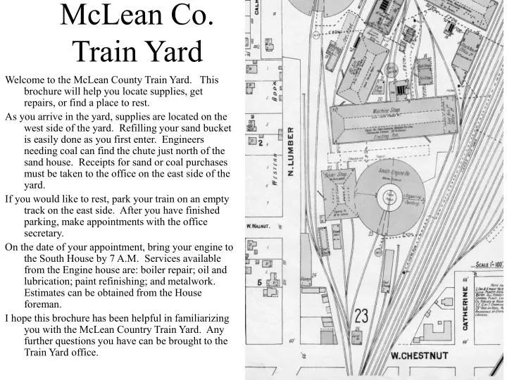 mclean co train yard