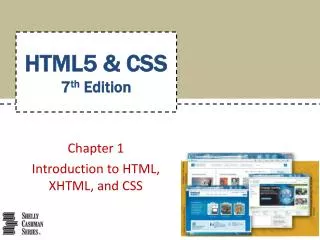 HTML5 &amp; CSS 7 th Edition