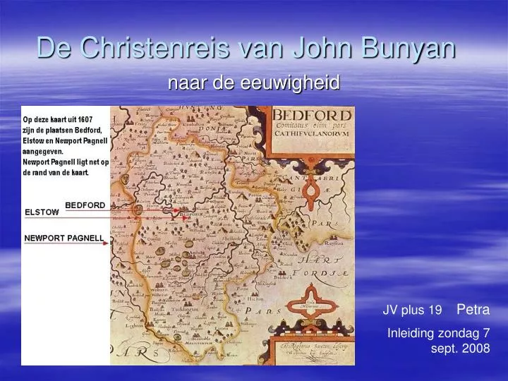 de christenreis van john bunyan