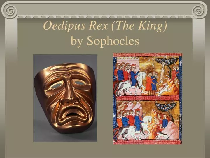 oedipus rex the king by sophocles