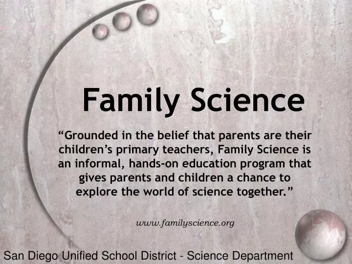 family science