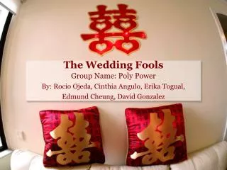 The Wedding Fools