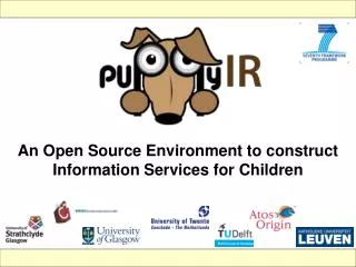An Open Source Environment to construct Information Services for Children