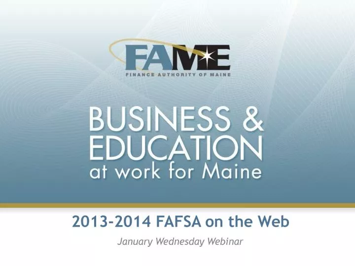 2013 2014 fafsa on the web