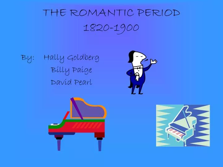 the romantic period 1820 1900