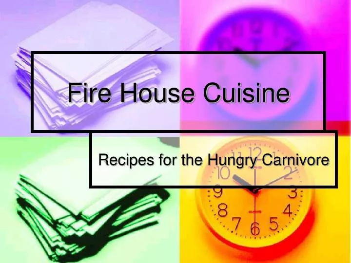 fire house cuisine