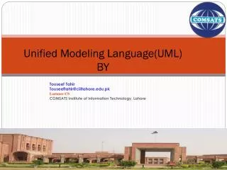 Unified Modeling Language(UML) BY