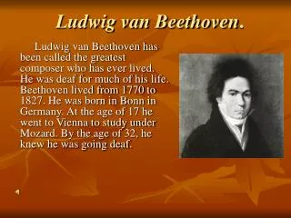 ludwig van beethoven