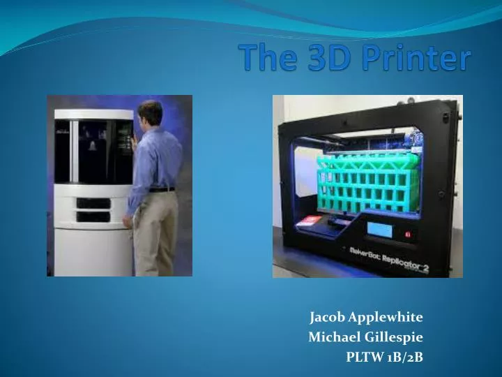 the 3d printer