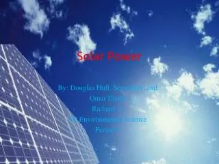 Solar Power