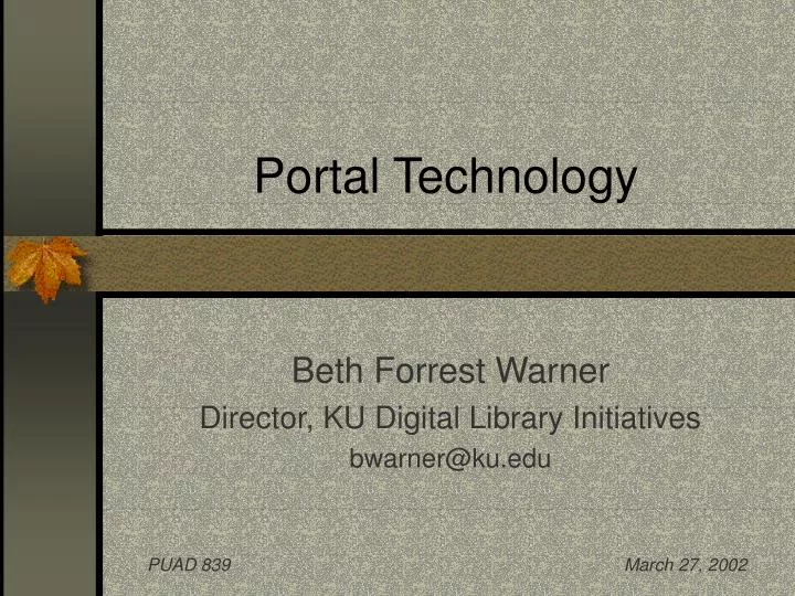 portal technology