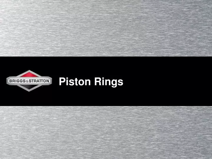piston rings