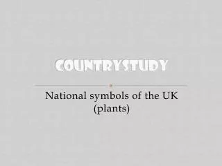 Countrystudy