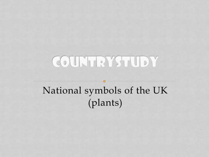 countrystudy