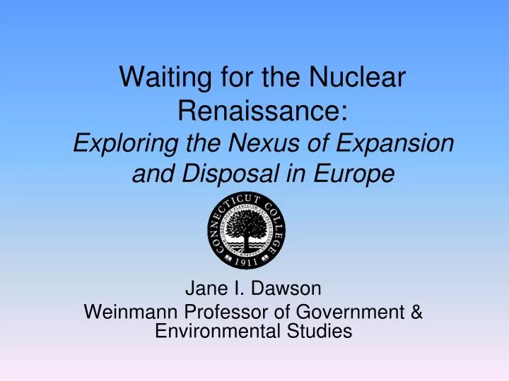 waiting for the nuclear renaissance exploring the nexus of expansion and disposal in europe