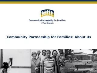 Community Partnership for Families: About Us