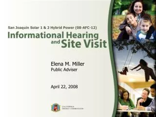 Elena M. Miller Public Adviser