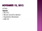 November 15, 2012 - slide 1
