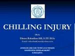 CHILLING INJURY - slide 1