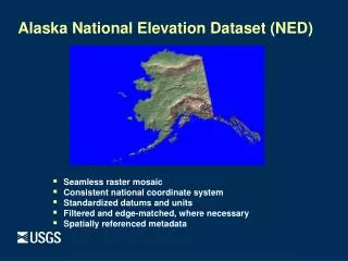 Alaska National Elevation Dataset (NED)