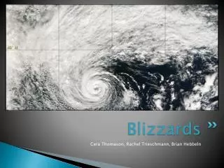 blizzards