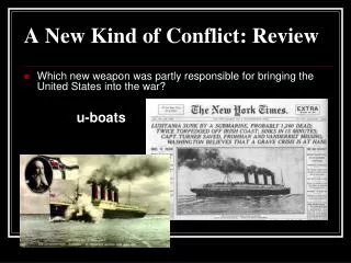 a new kind of conflict review