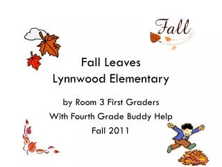 Fall Leaves Lynnwood Elementary