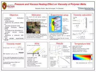 Pressure and Viscous Heating Effect on Viscosity of Polymer Melts