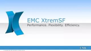 EMC XtremSF