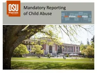 Mandatory Reporting of Child Abuse