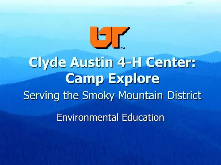 clyde austin 4 h center camp explore serving the smoky mountain district